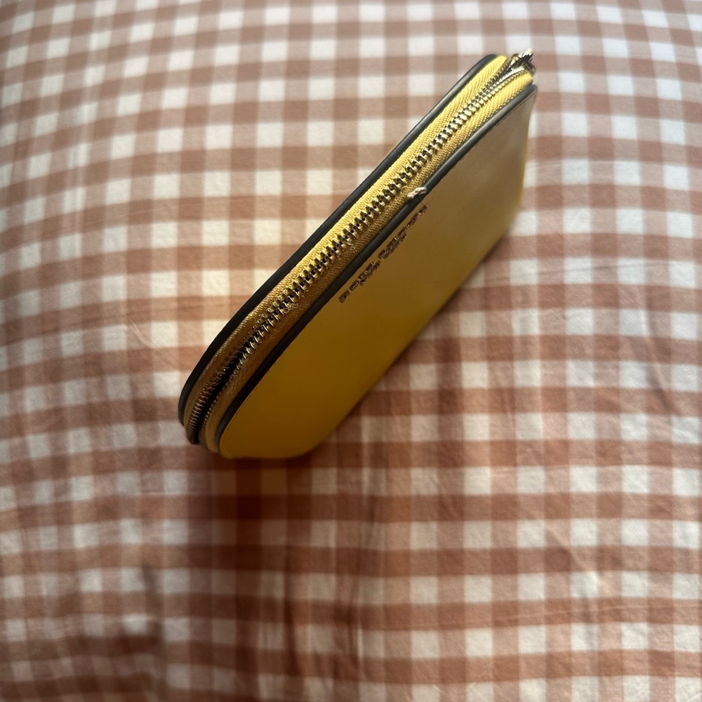 Kate Spade Yellow Cosmetic Pouch - Picture 4 of 6